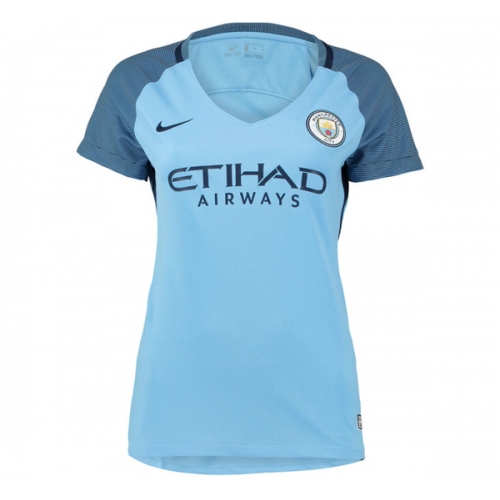 Manchester City Home Soccer Jersey 16/17 Women's